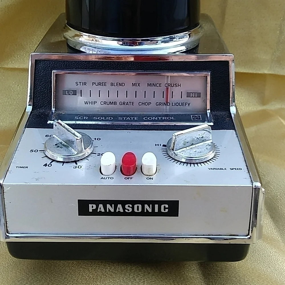 Panasonic MCM-1950s Rare Retro Blender / Excellent / Look !